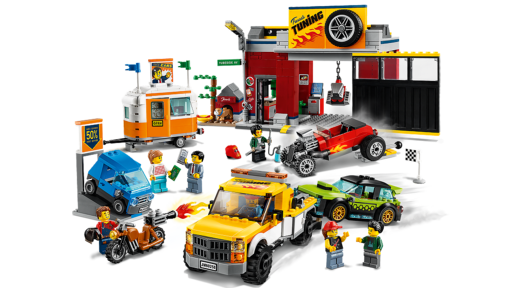 LEGO® Tuning-Werkstatt 60258