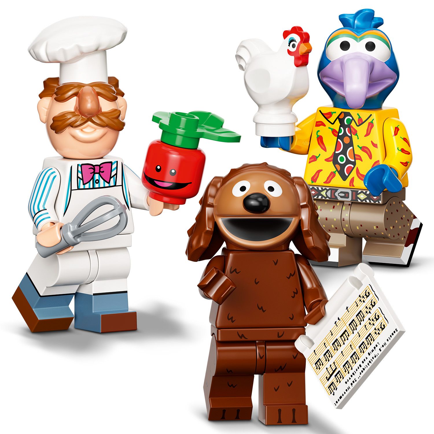 LEGO® Die Muppets - Kermit der Frosch mit Banjo und Regenbogen 71033-tba-1
