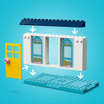 LEGO® 4+ – Stephanies Familienhaus 41398