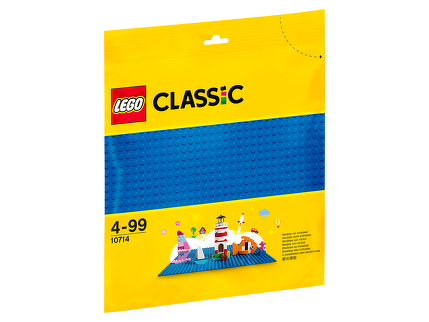 LEGO® Blaue Bauplatte 10714