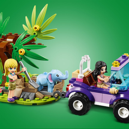 LEGO® Rettung des Elefantenbabys mit Transporter 41421
