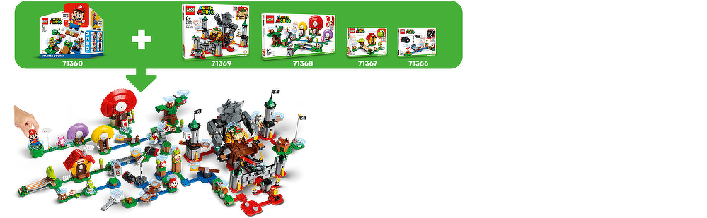 LEGO® Toads Schatzsuche – Erweiterungsset 71368