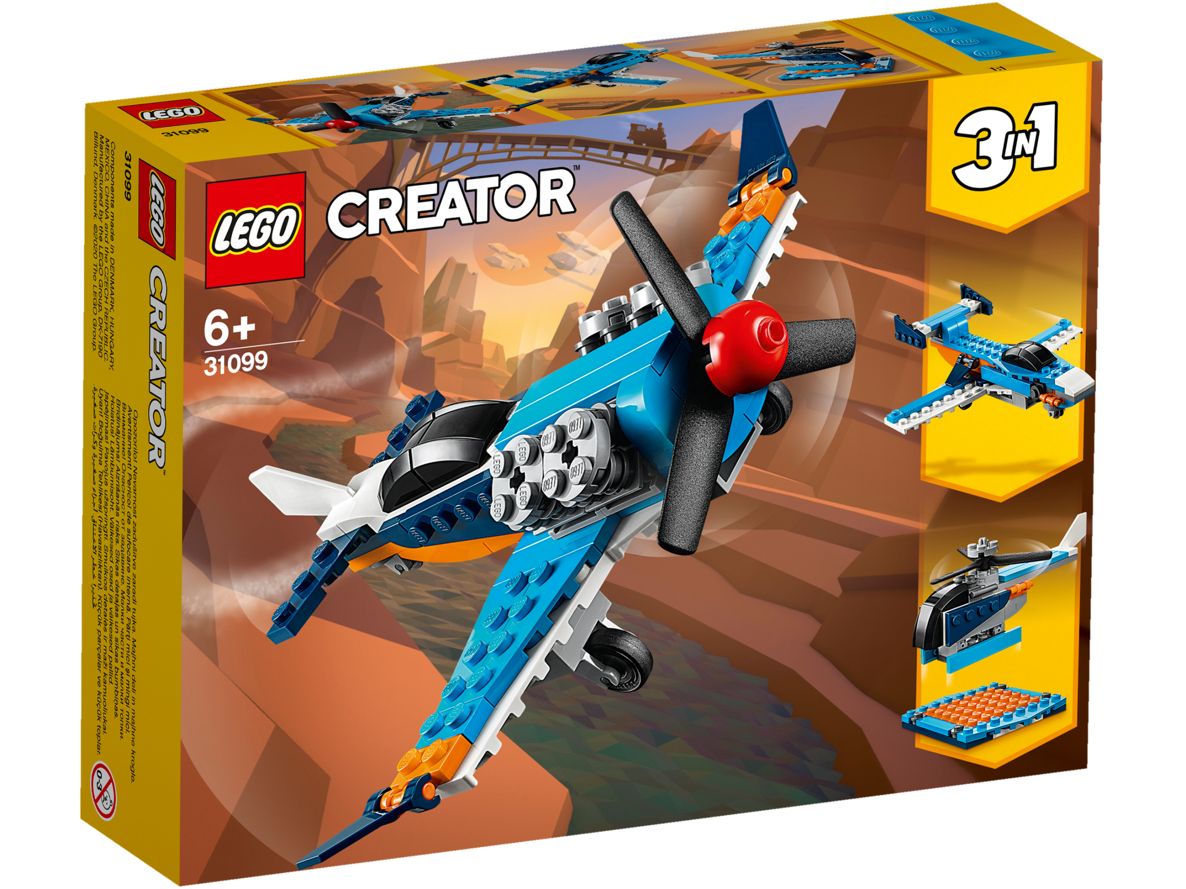 LEGO® Propellerflugzeug 31099