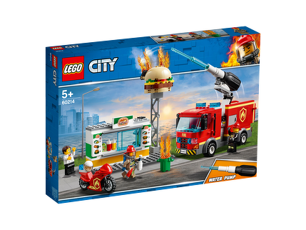 LEGO® Feuerwehreinsatz im Burger-Restaurant 60214