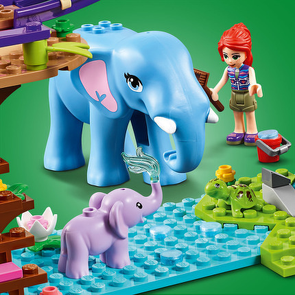 LEGO® Tierrettungsstation im Dschungel 41424