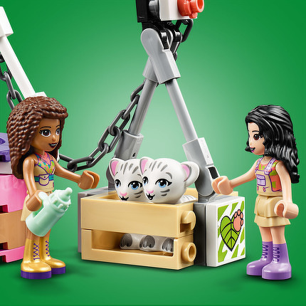 LEGO® Tiger-Rettung mit Heißluftballon 41423