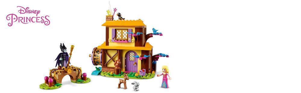 LEGO® Auroras Hütte im Wald 43188