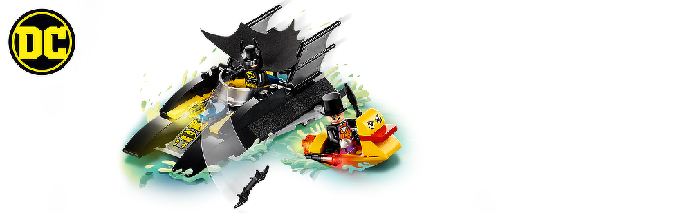 LEGO® Verfolgung des Pinguins – mit dem Batboat 76158
