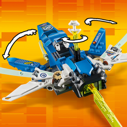 LEGO® Jay und Lloyds Power-Flitzer 71709