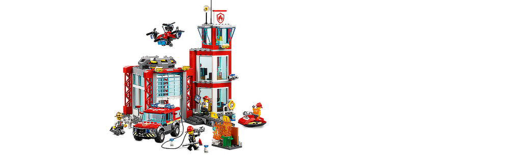 LEGO® Feuerwehr-Station 60215