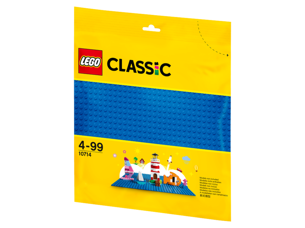 LEGO® Blaue Bauplatte 10714