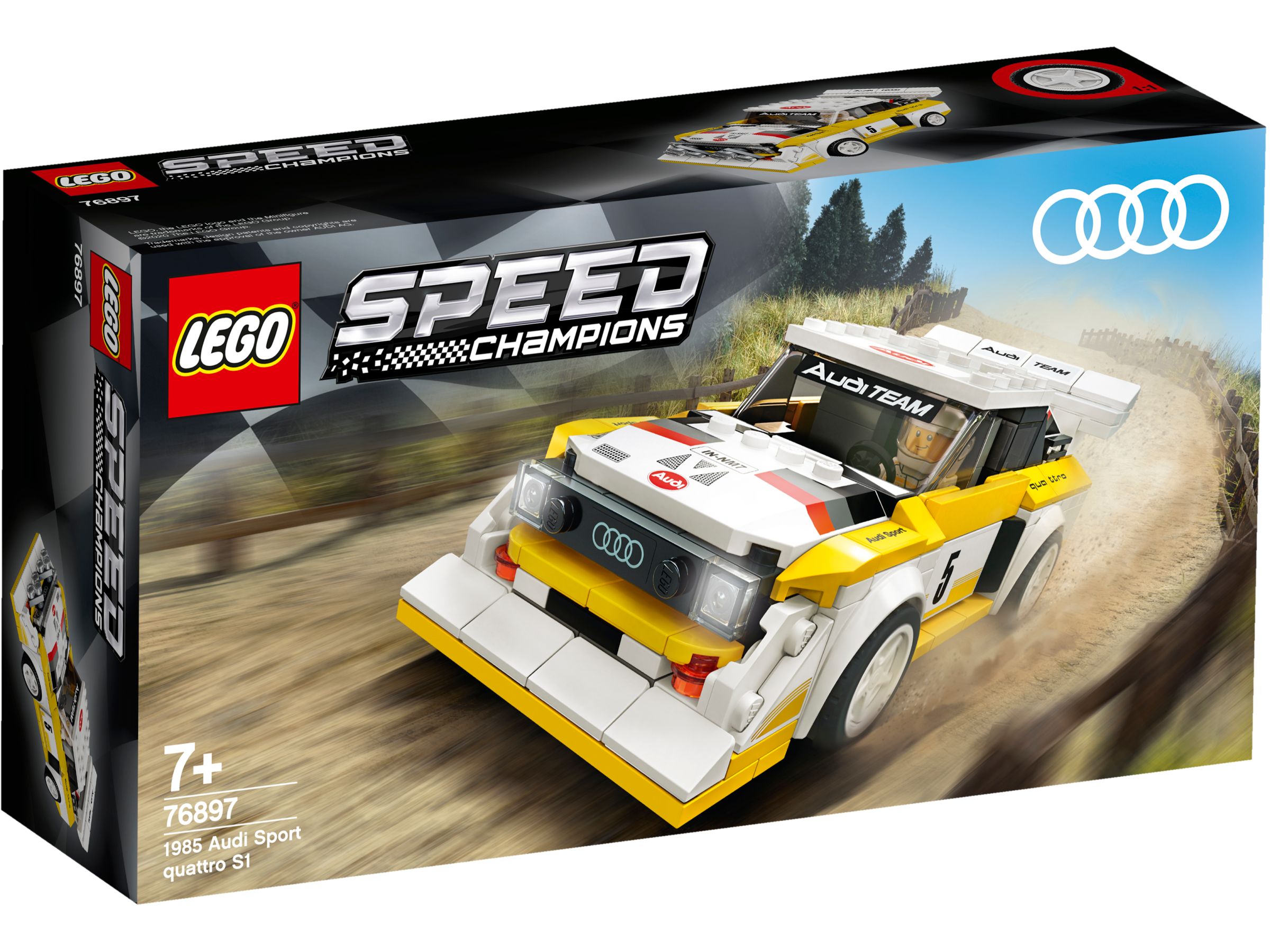 LEGO® 1985 Audi Sport quattro S1 76897