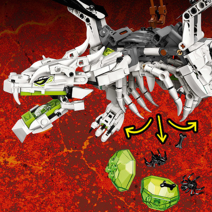LEGO® Drache des Totenkopfmagiers 71721