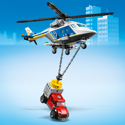 LEGO® Verfolgungsjagd mit dem Polizeihubschrauber 60243
