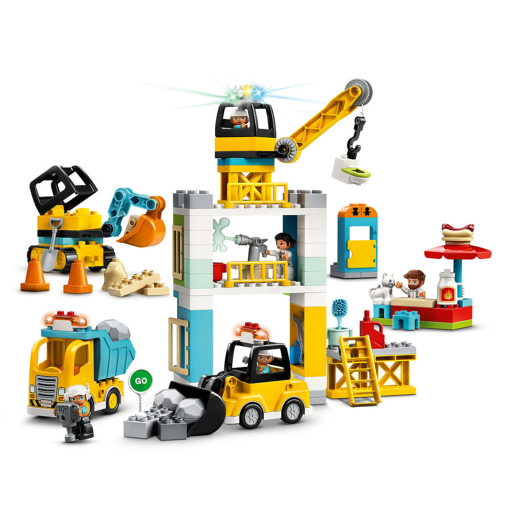 LEGO® Große Baustelle mit Licht und Ton 10933